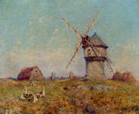 unknow artist Breton Landscape oil painting image